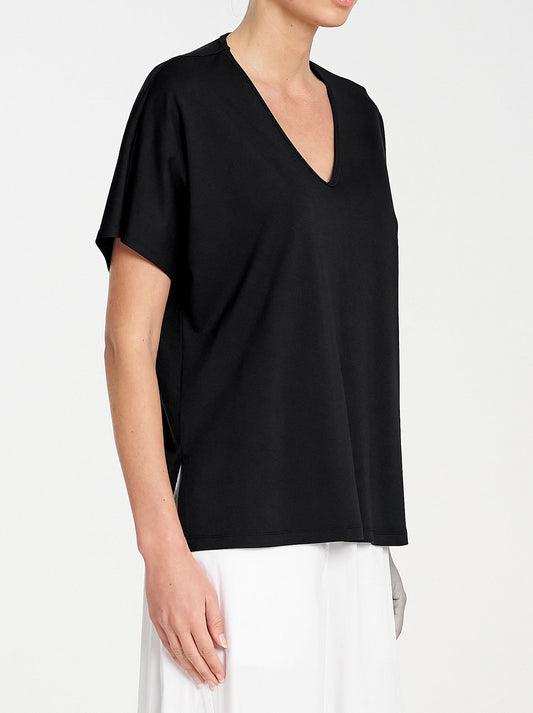 MELA PURDIE WEDGE SHELL (Black)