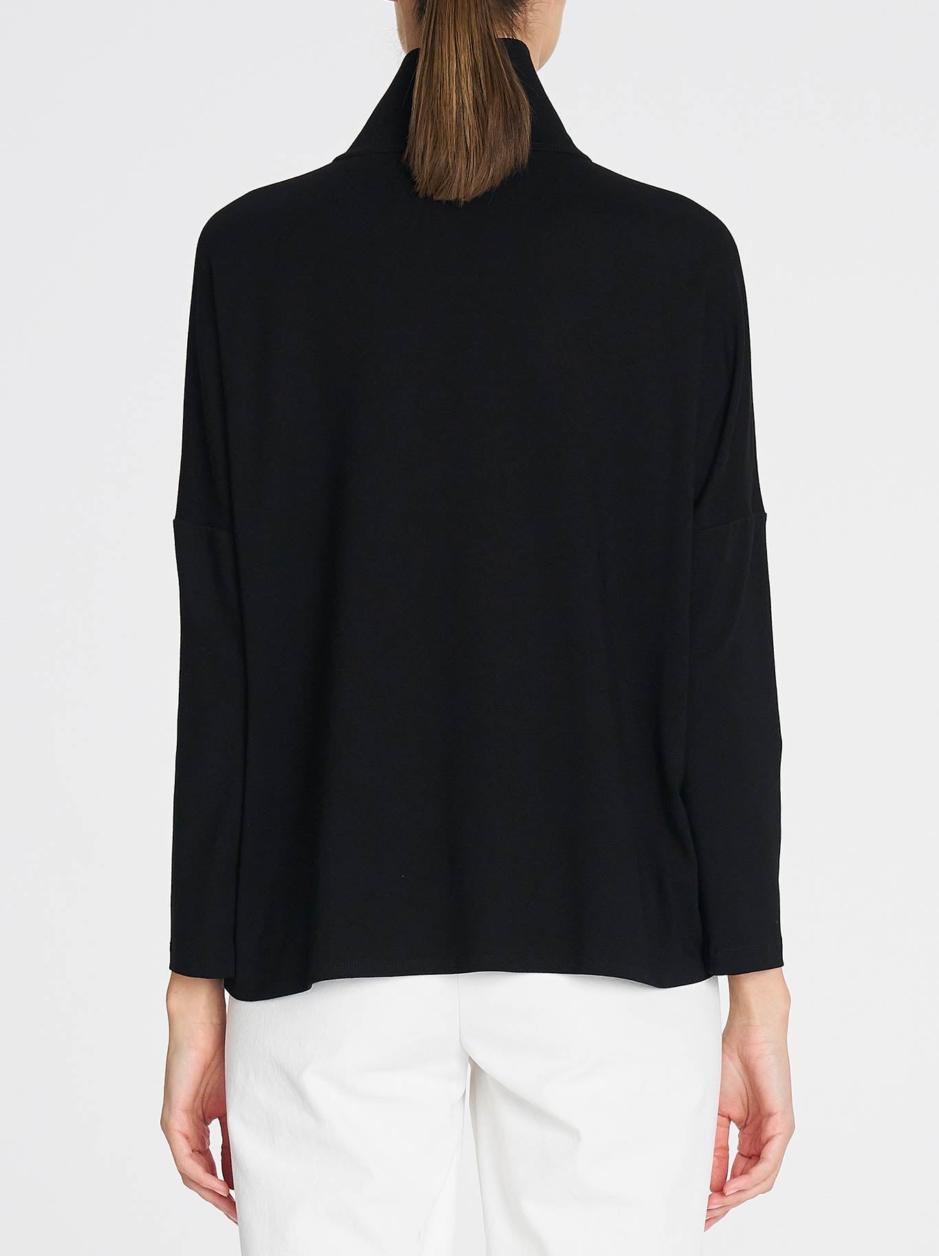 MELA PURDIE TAB SWEATER (Black)