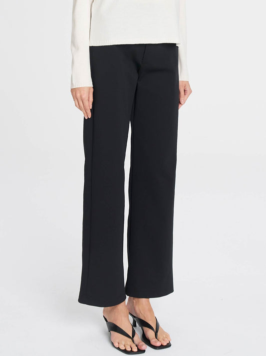 MELA PURDIE FLY FRONT PANT (Black)