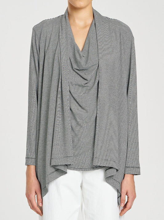 Image of Coats & Jackets. Productname: MELA PURDIE CLUB JACKET in Black White colour by brand - Mela Purdie