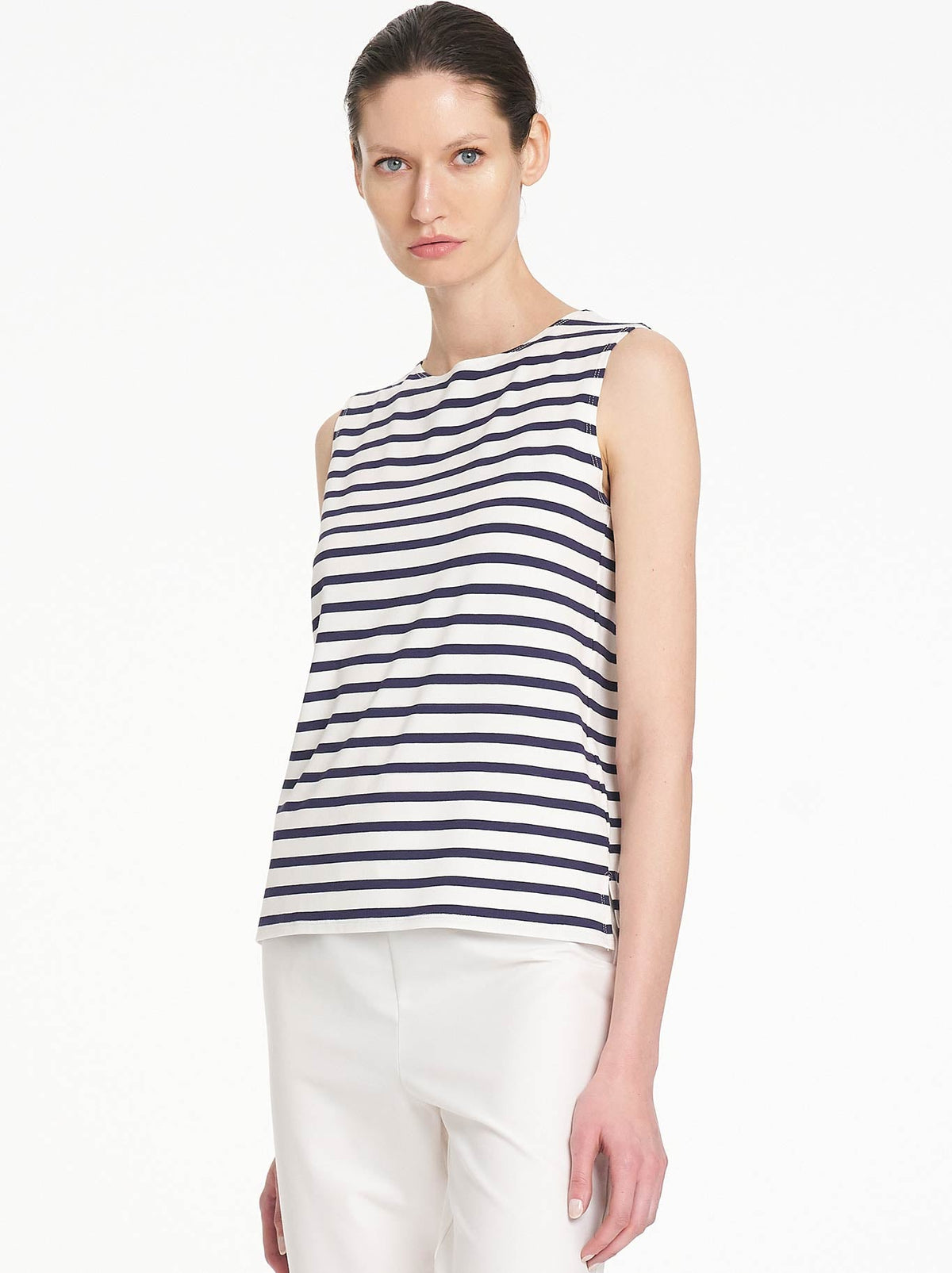 MELA PURDIE PALAZZO SHELL (Whi/Ink)