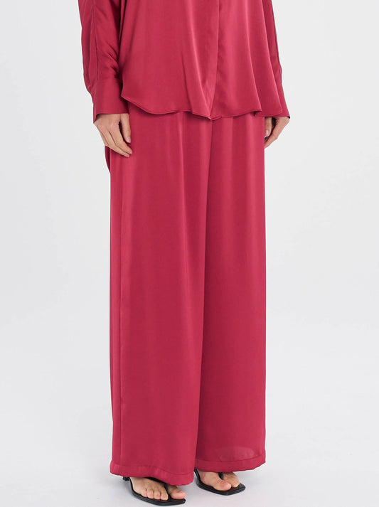 MELA PURDIE MAXI PACE PANT (Claret)