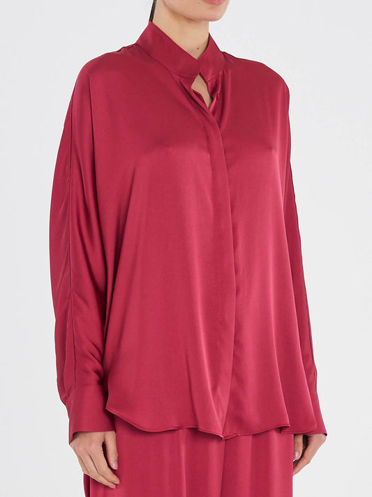MELA PURDIE DOLMAN VILLA SHIRT (Claret)