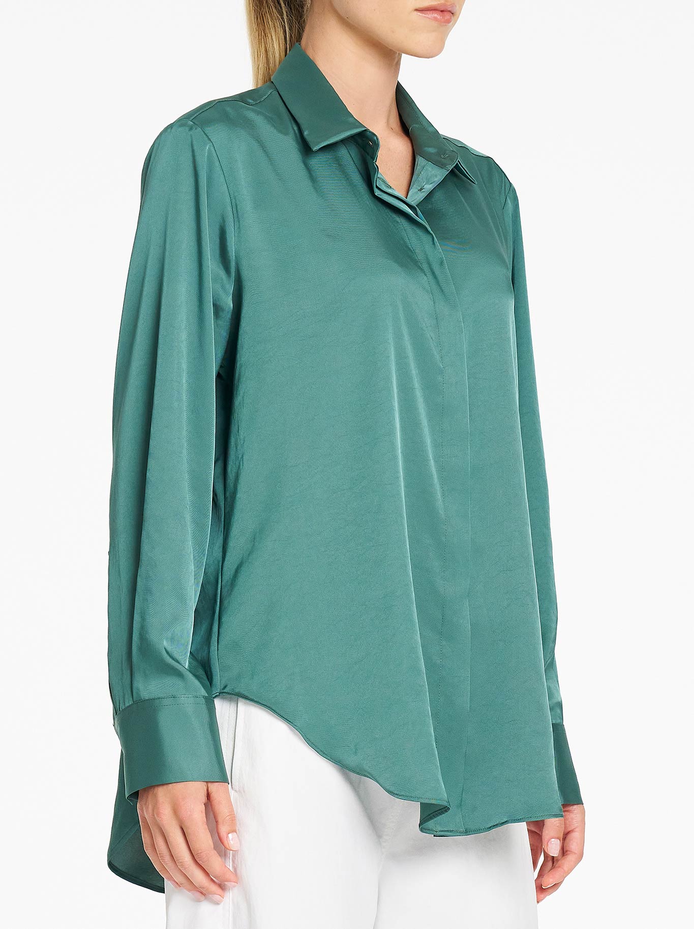 Mela Purdie Bespoke Shirt (Verdant)