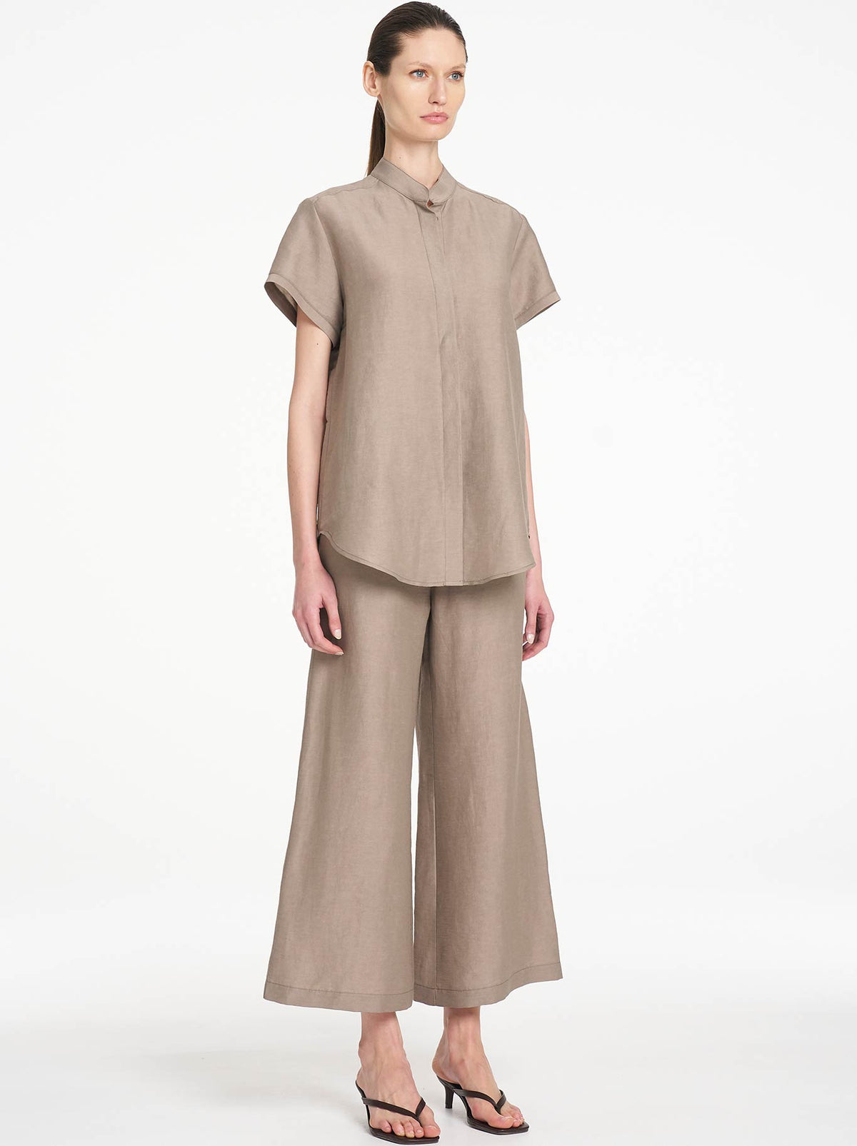 MELA PURDIE LINO PANT (Twig)