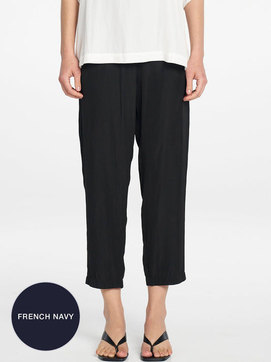 MELA PURDIE SOFT ZIP PANT (Black)