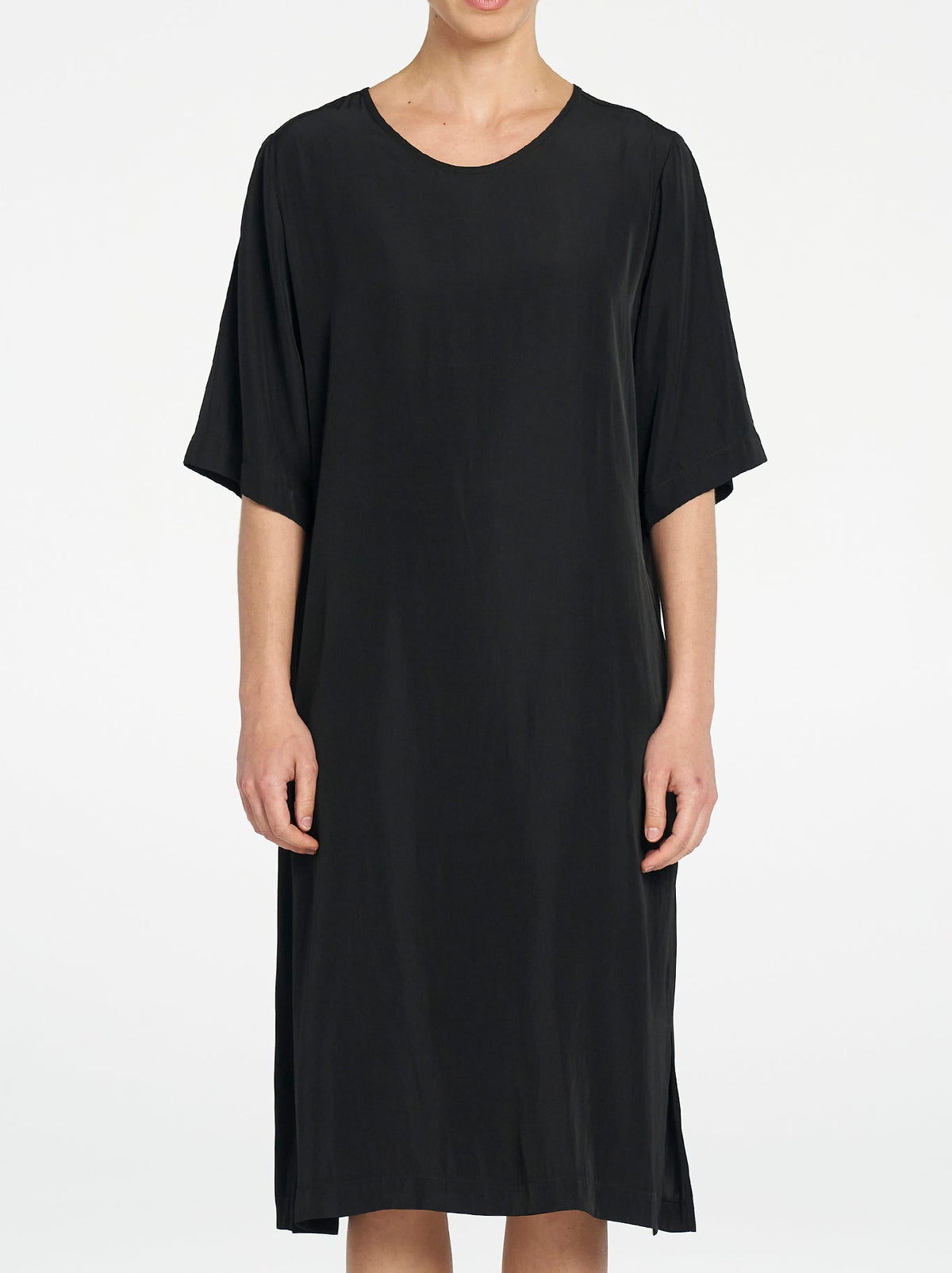 Image of Dresses. Product name - Mela Purdie Plaza Dress in French Navy colour by brand - Mela Purdie