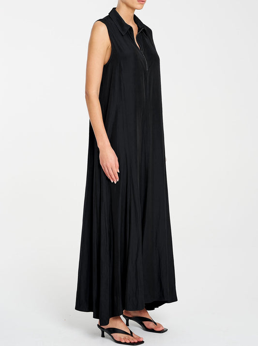 FLIP MAXI DRESS (Black)