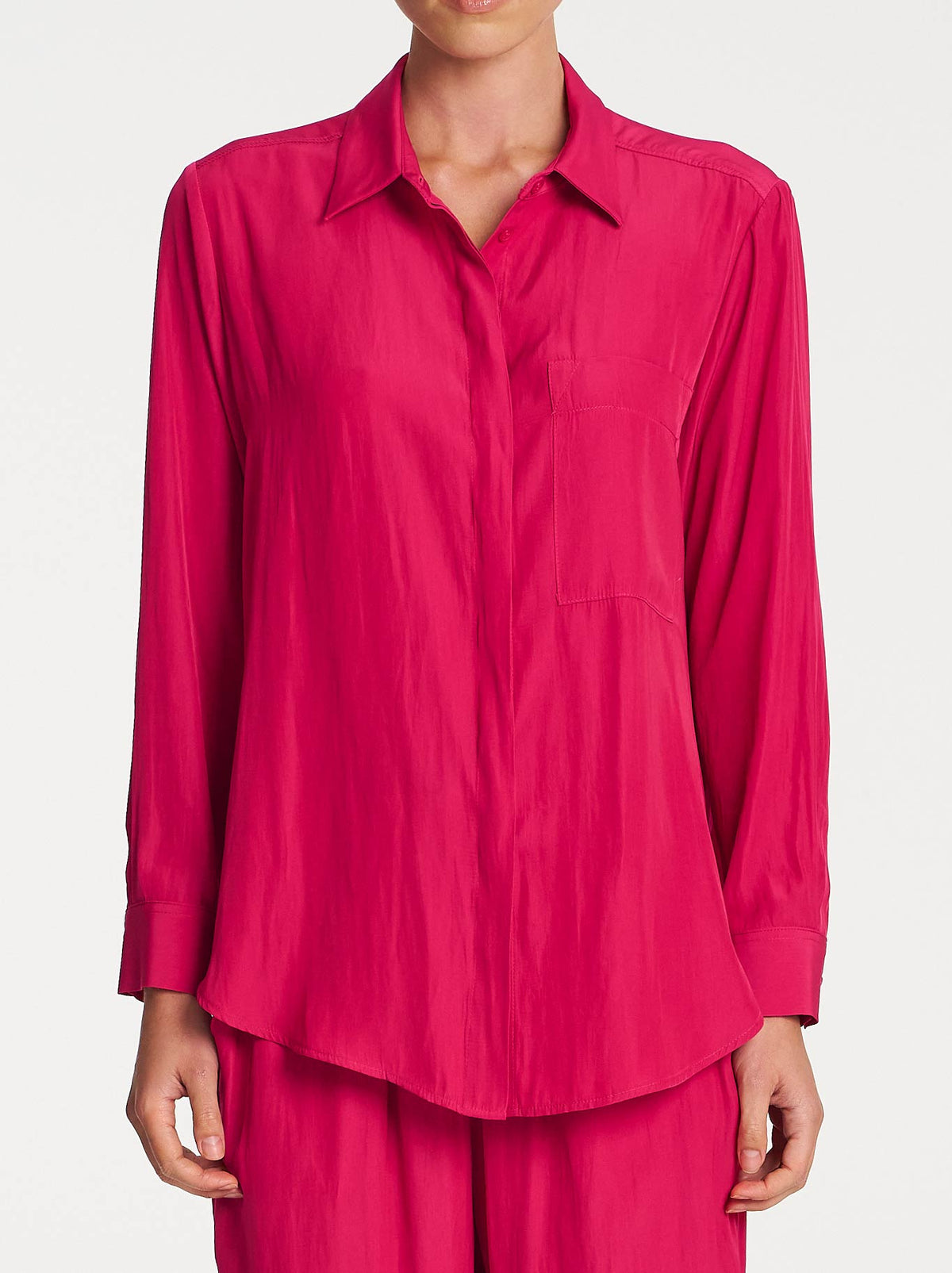 MELA PURDIE SINGLE POCKET SHIRT (Black)