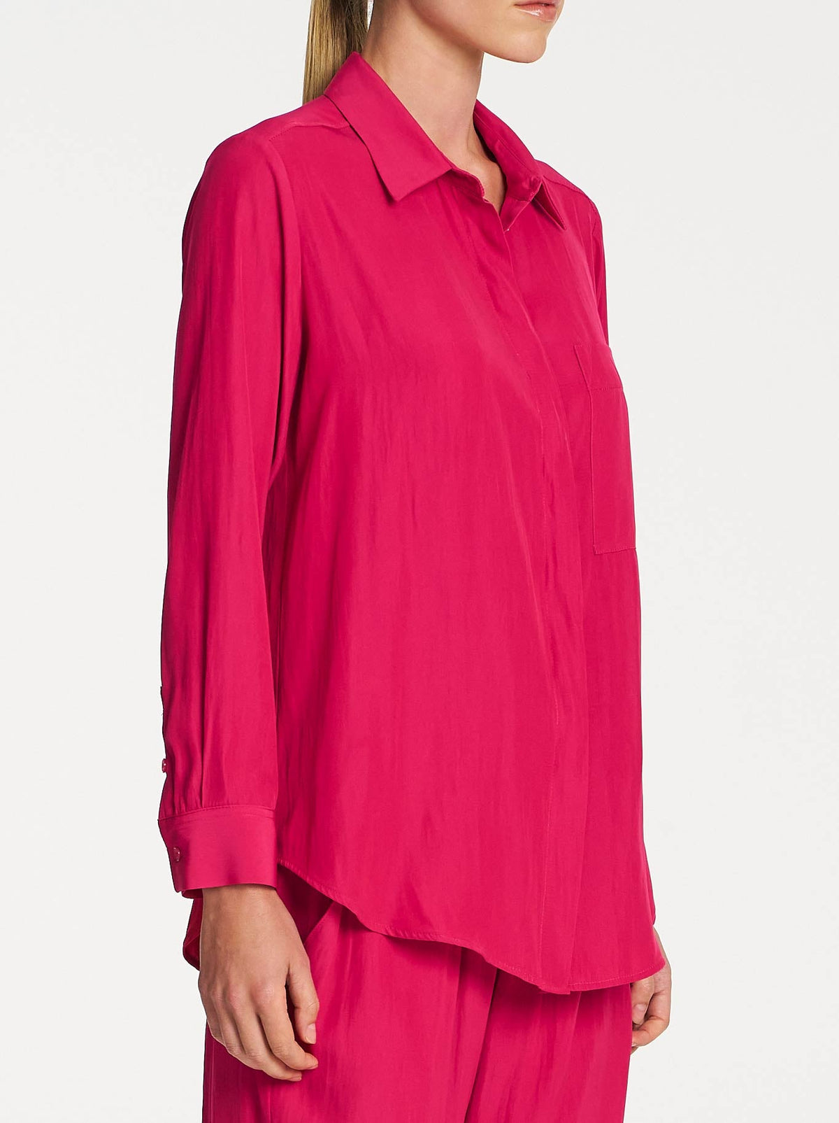 MELA PURDIE SINGLE POCKET SHIRT (Black)
