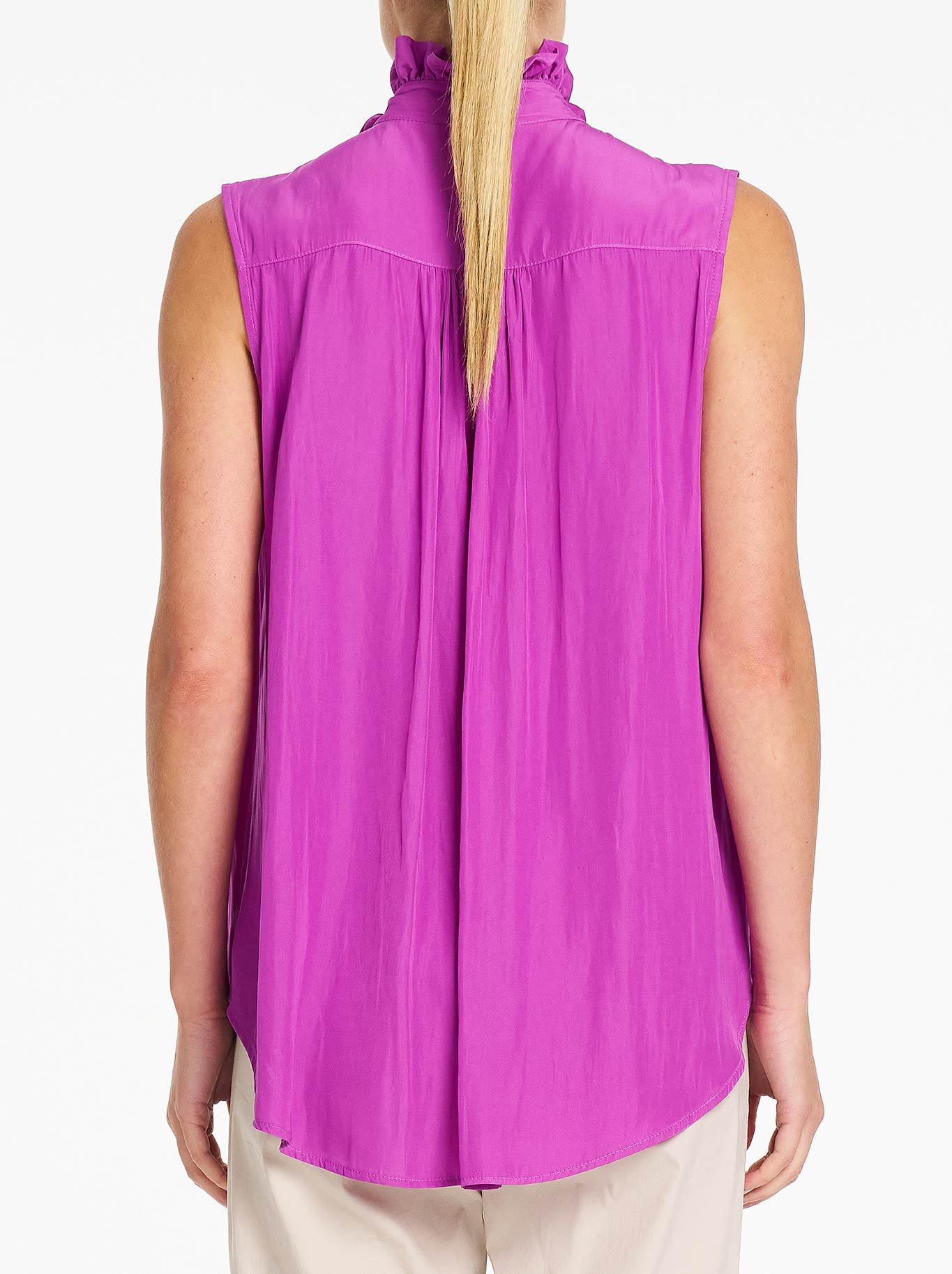 MELA PURDIE RUFFLET TANK (Dahlia)