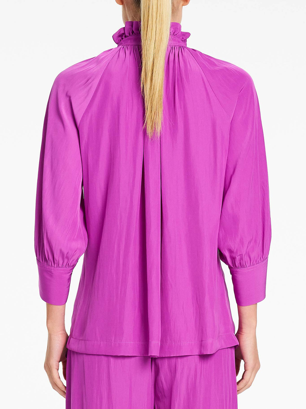 MELA PURDIE ROMAN BLOUSE (Dahlia)