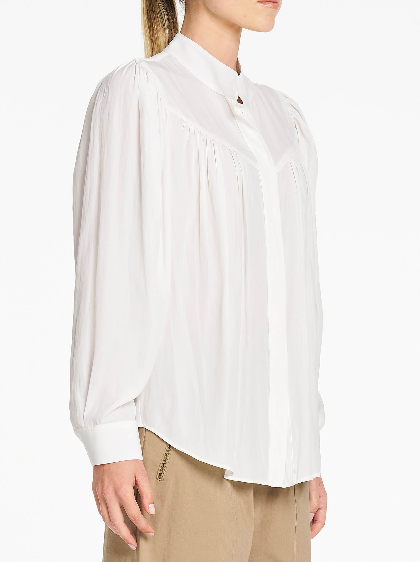 Mela Purdie Lyric Blouse (White)
