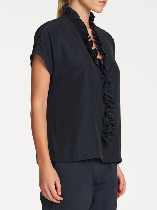 Mela Purdie Lariat Shell (Navy A)