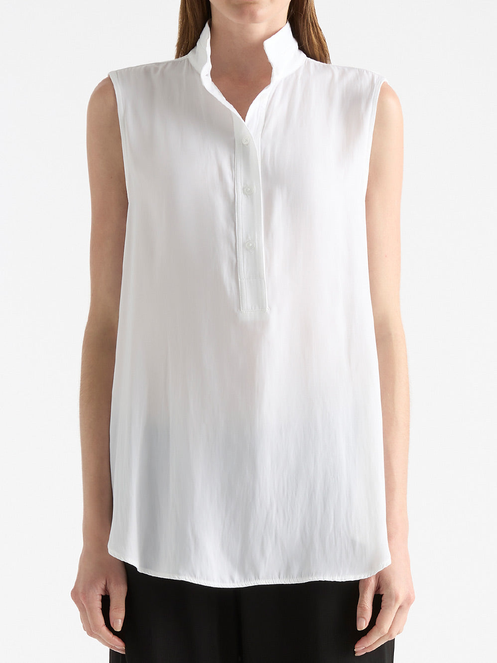 Image of Slippers. Productname: MELA PURDIE TAB SLIDE TANK in White colour by brand - Mela Purdie