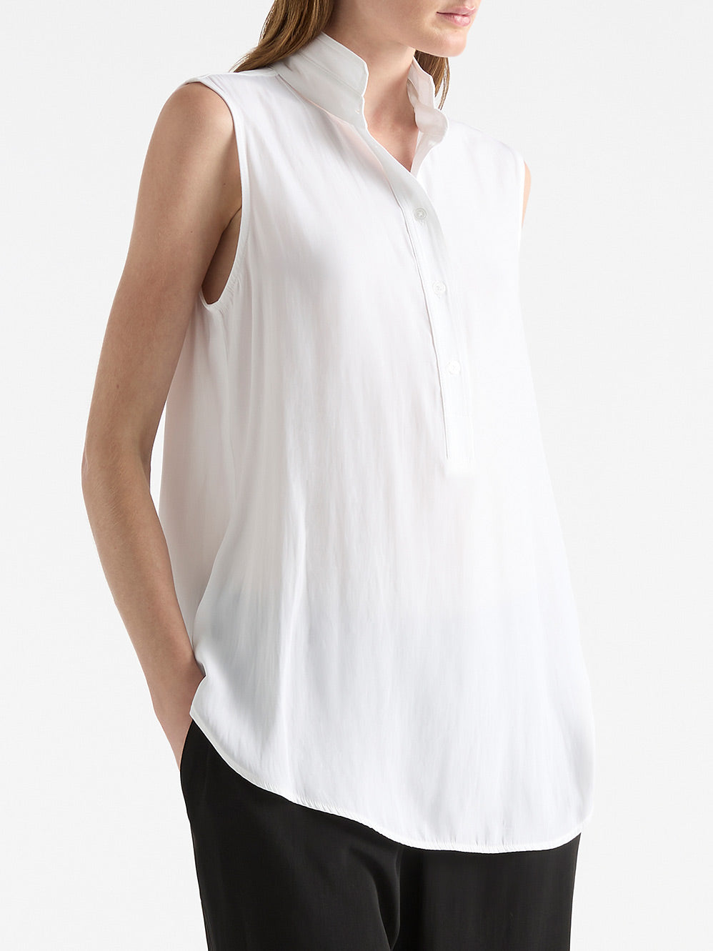MELA PURDIE TAB SLIDE TANK (White)