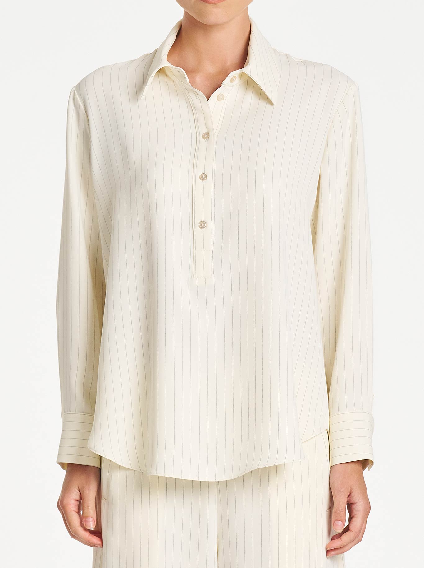 Mela Purdie Tab Shirt (Black/Vanilla)