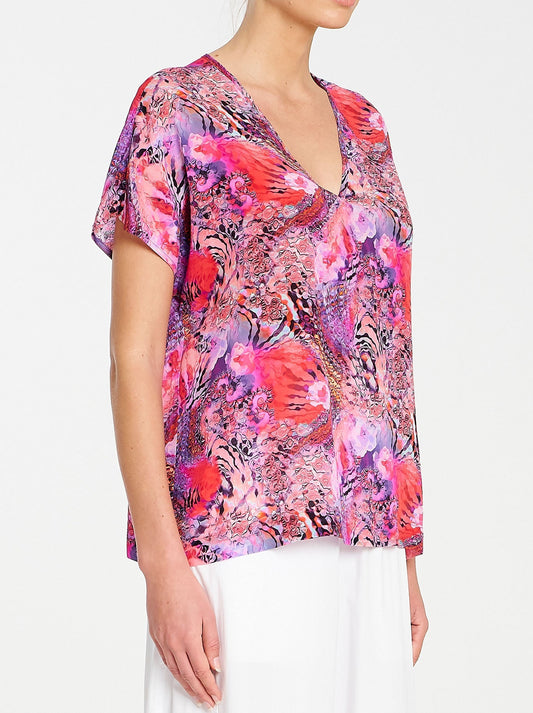 MELA PURDIE SCOOP SHELL (Kaleidoscope)