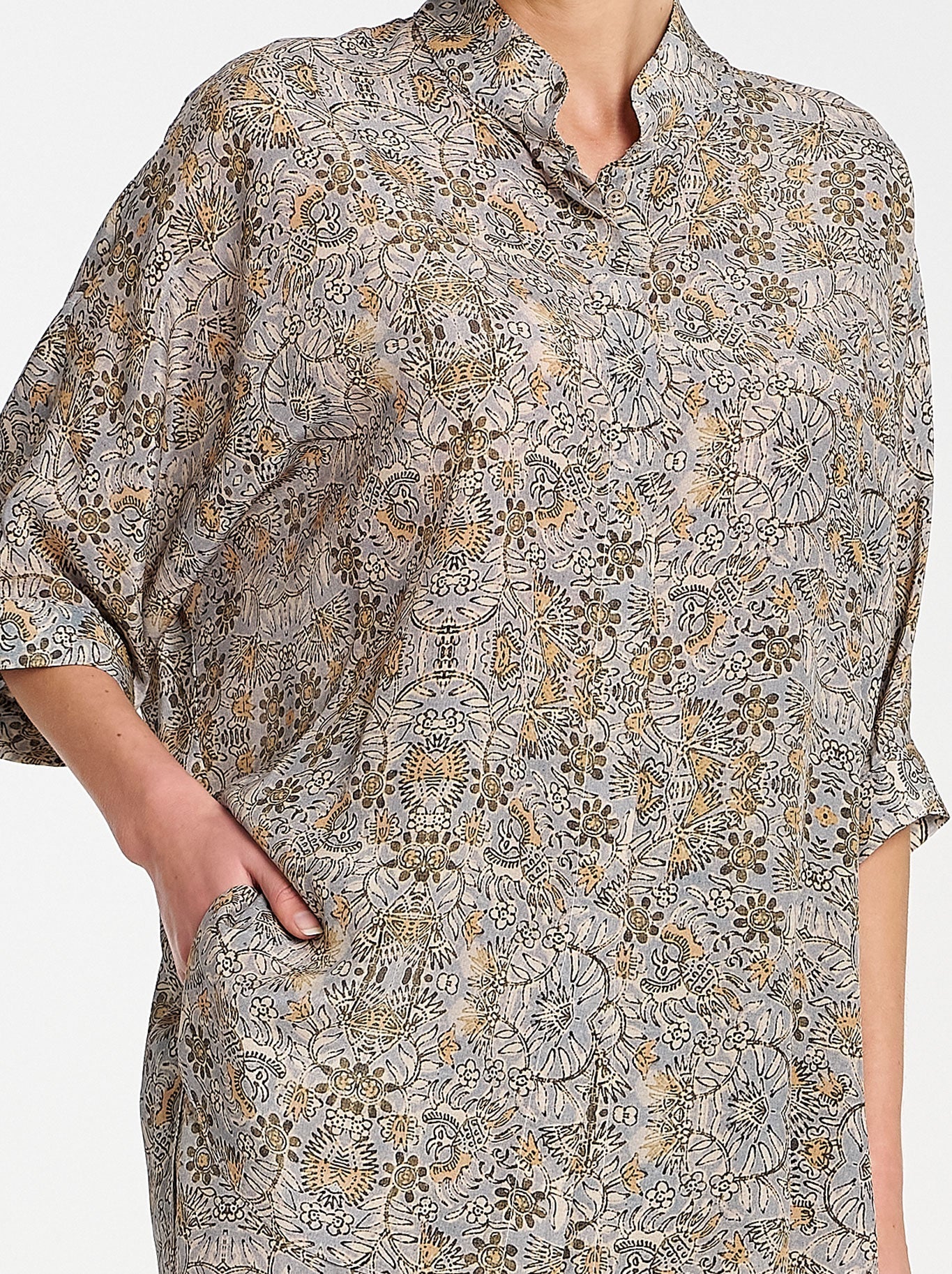 Mela Purdie Villa Overshirt (Spinifex)