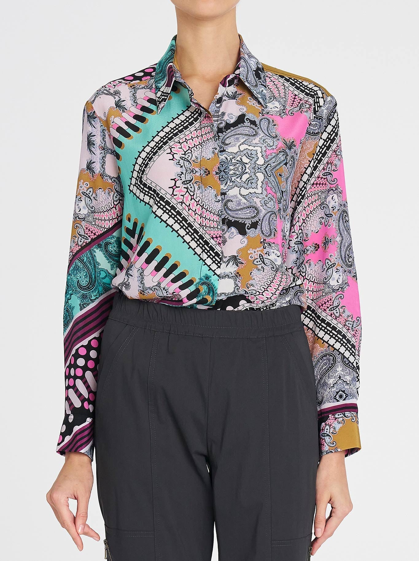 Image of Shirts. Productname: Mela Purdie Soft Shirt in Bandana colour by brand - Mela Purdie