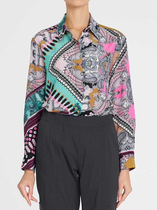 Image of Shirts. Productname: Mela Purdie Soft Shirt in Bandana colour by brand - Mela Purdie