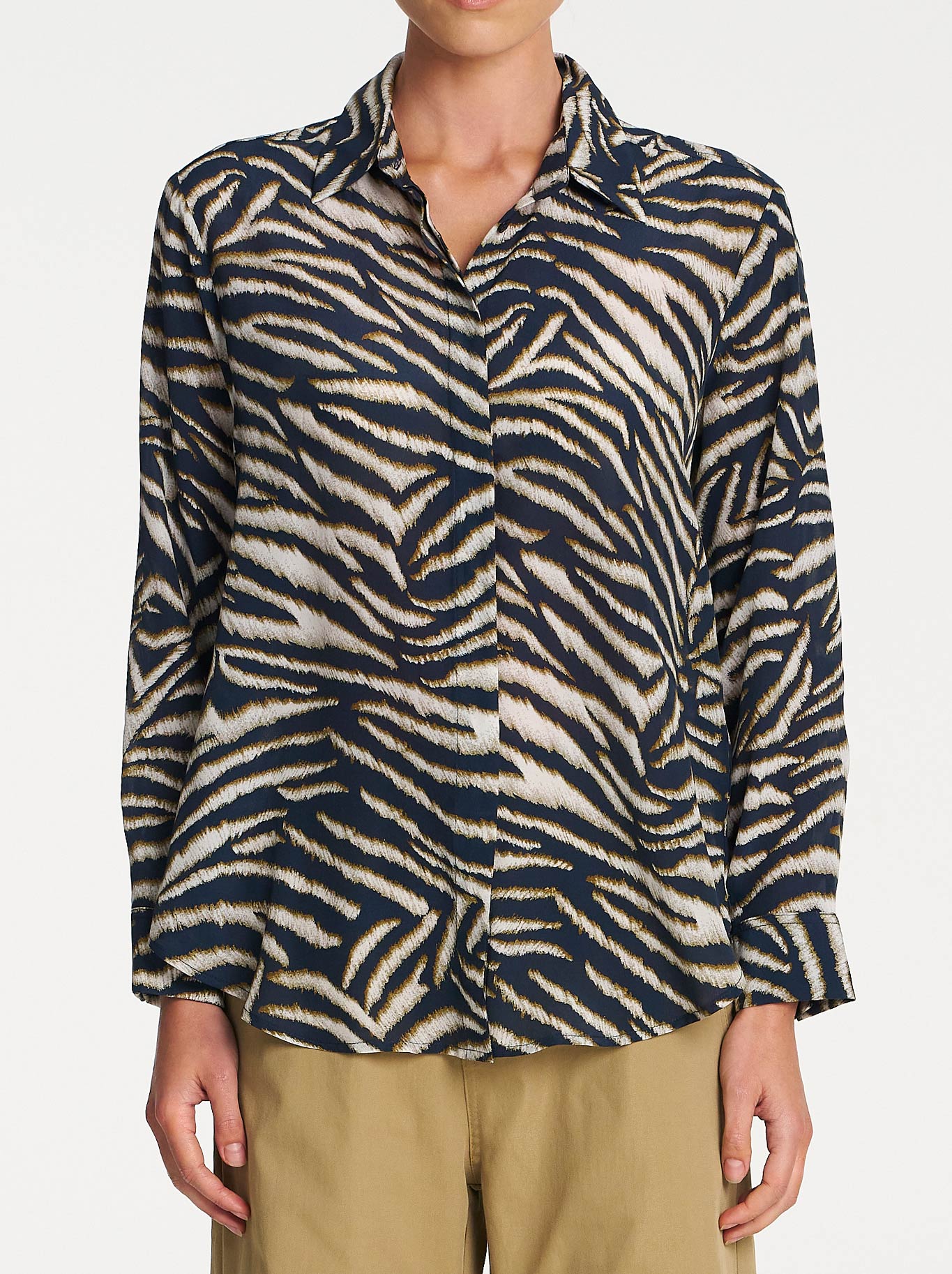 Image of Shirts. Productname: Mela Purdie Soft Shirt in Brush colour by brand - Mela Purdie