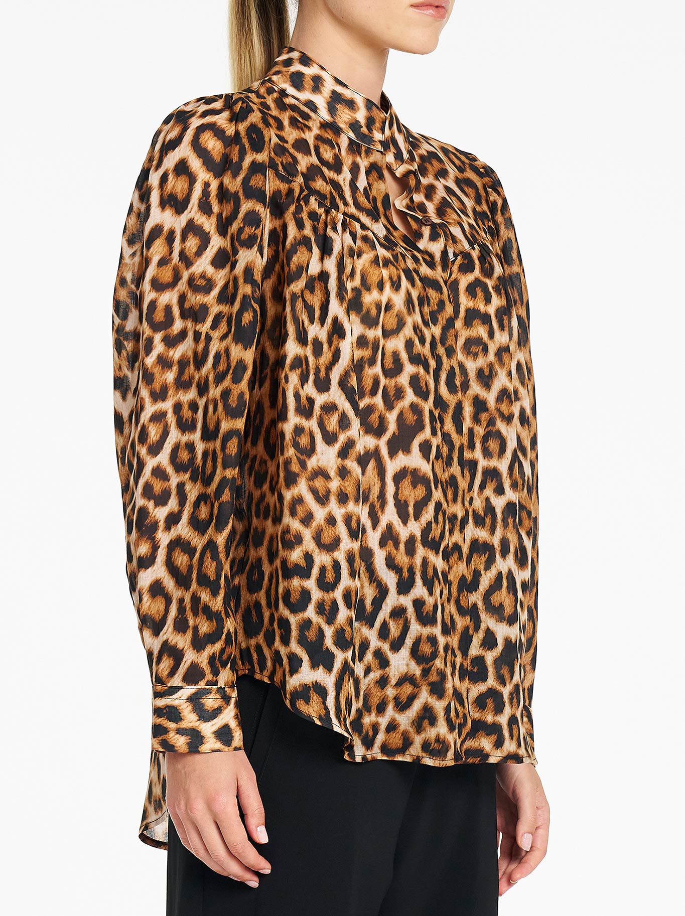 Mela Purdie Lyric Blouse (Wild Cat)