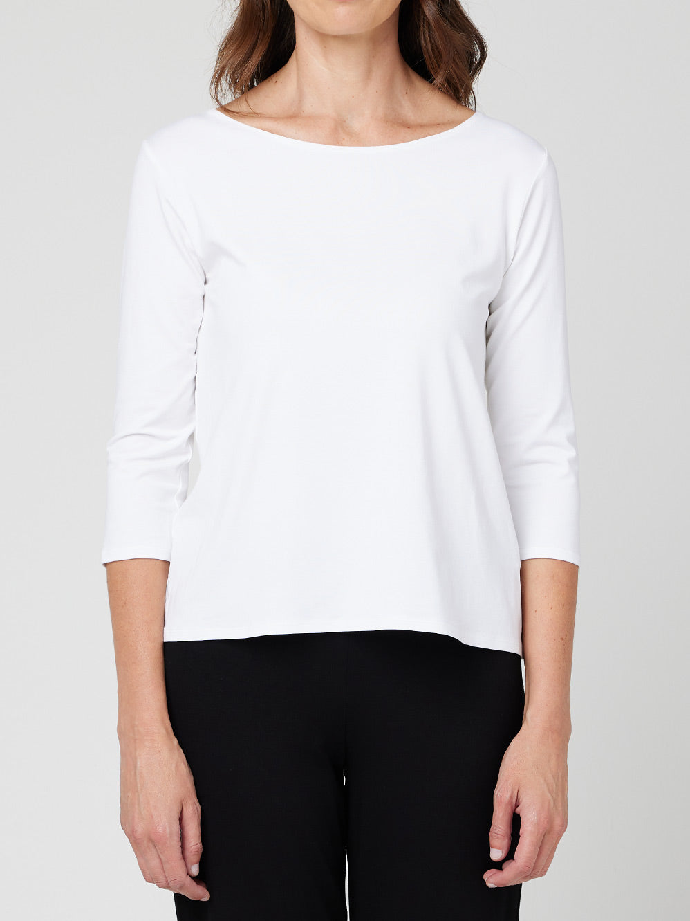 MELA PURDIE RELAXED BOAT NECK (Black)