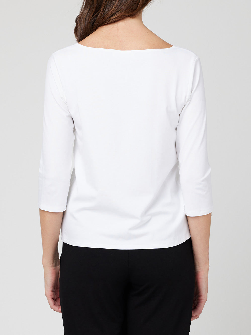 MELA PURDIE RELAXED BOAT NECK (Black)