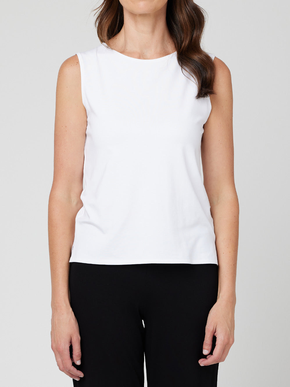 MELA PURDIE PALAZZO SHELL TANK (Black)