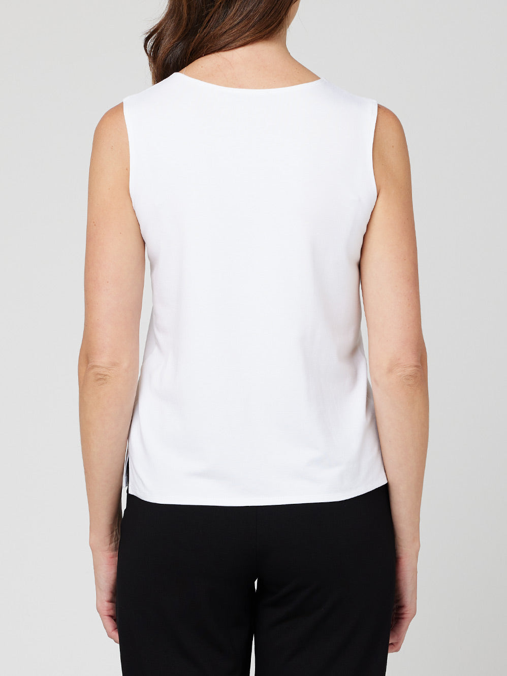 MELA PURDIE PALAZZO SHELL TANK (Black)