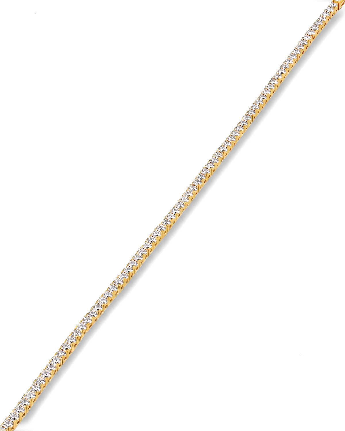 LAVANA Melbourne Gold Diamond Tennis Bracelet