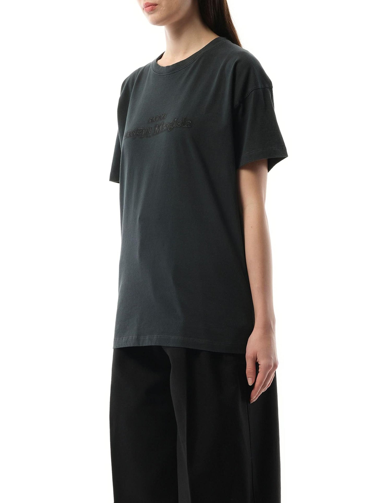 MAISON MARGIELA Memory of Reverse Logo T-Shirt (Black)