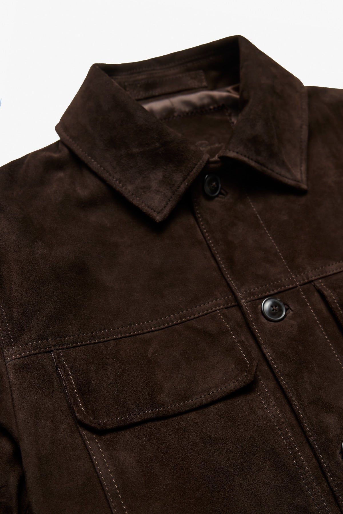 Anthony Squires Mercer Suede Jacket (Brown)