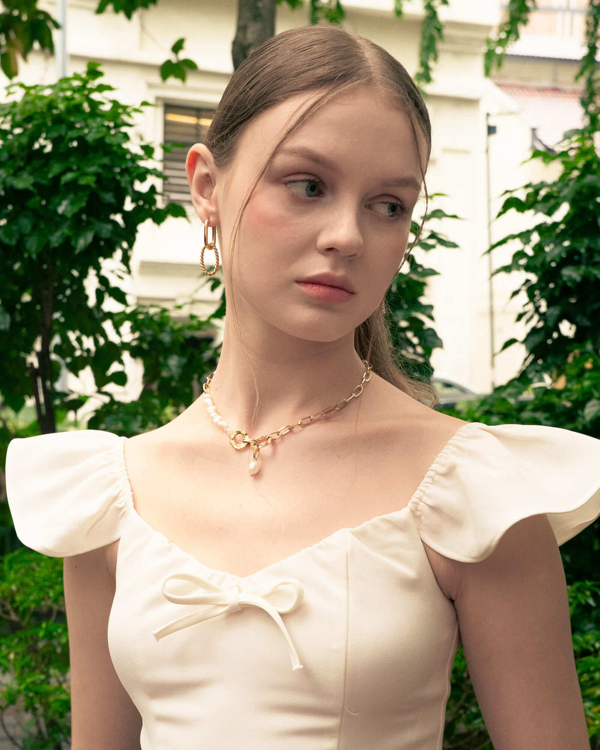 LAVANA Mia Convertible Gold Hoop Earrings
