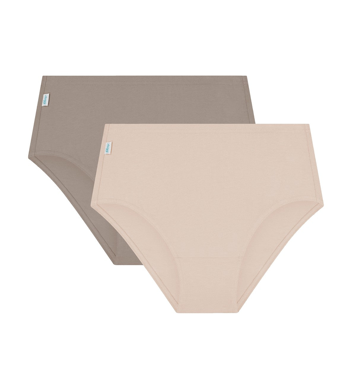 Image of Briefs. Productname: Triumph Sloggi Hikini 2 Pack in Pink/Brown colour by brand - Triumph