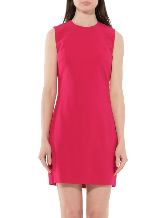 Image of a model wearing Dress. Productname: GIVENCHY Midi Dress in Fushia colour by brand - GIVENCHY