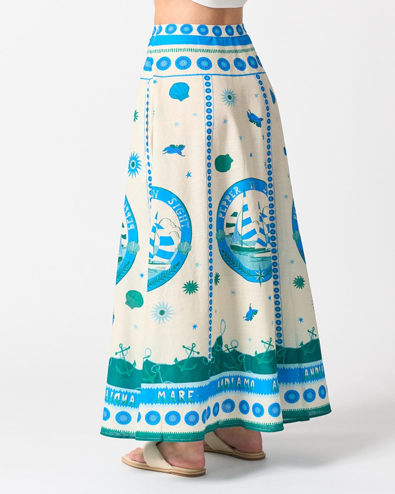 Walnut Melbourne Milan Skirt (Andiamo)
