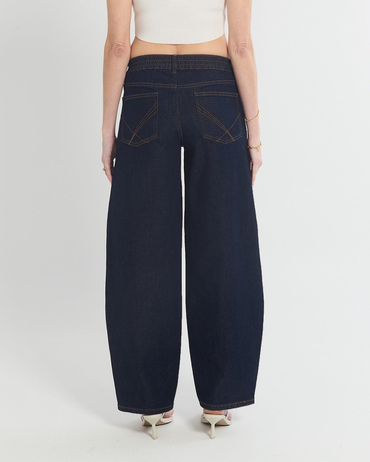 Soon Maternity Milo Barrel Leg Jeans