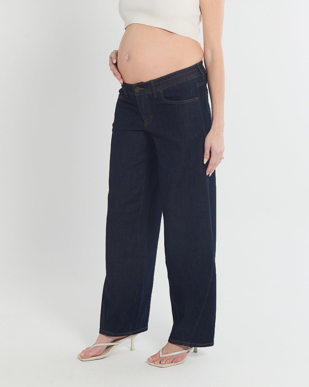 Soon Maternity Milo Barrel Leg Jeans