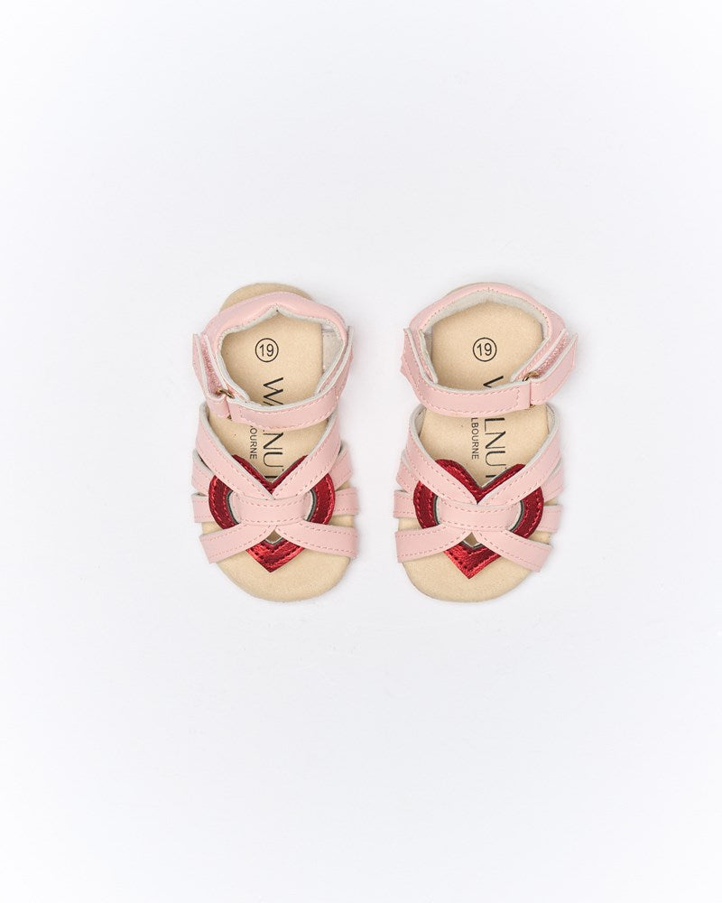 Walnut Melbourne Mini Rae Sandal (Pink)