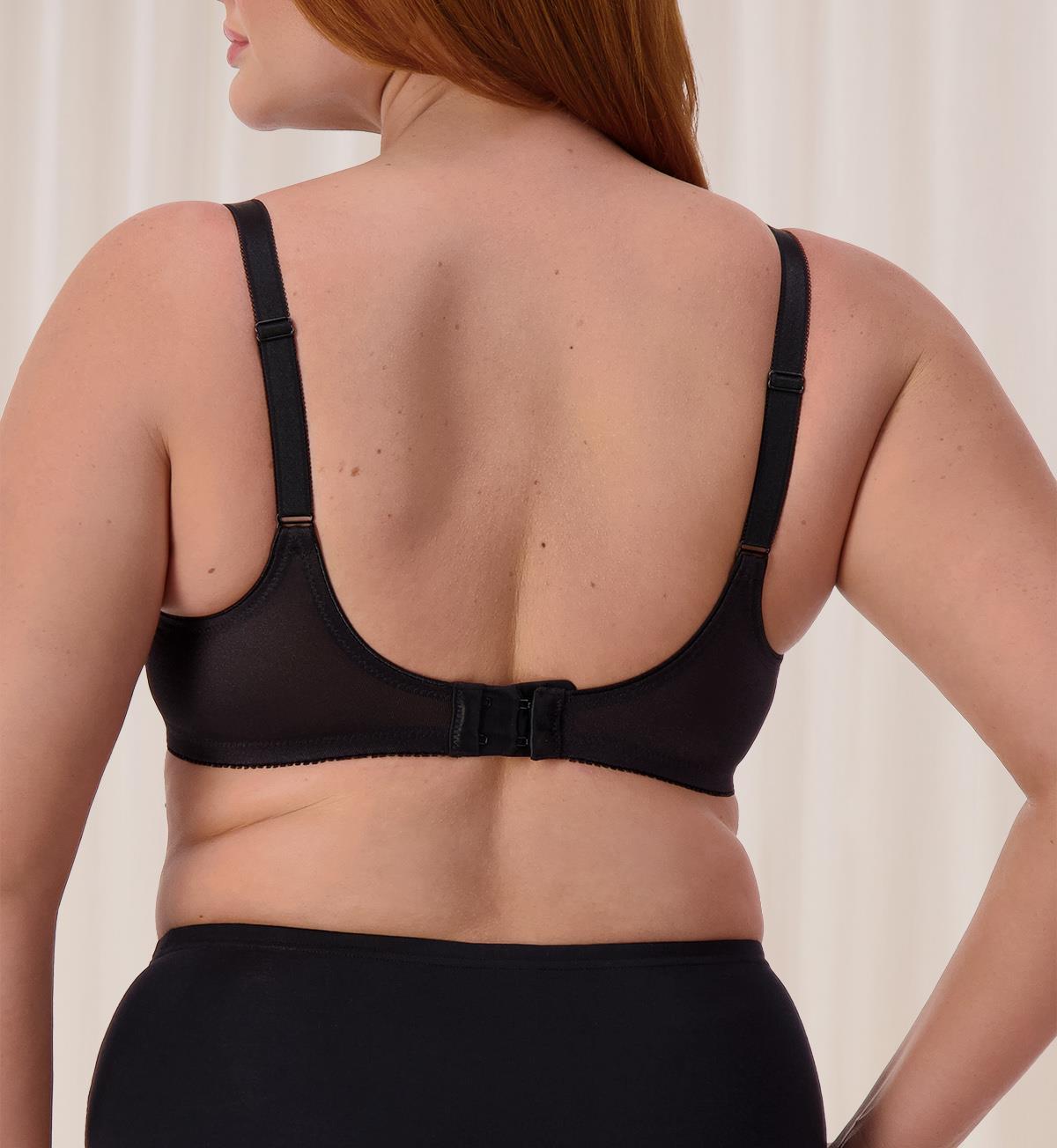 Triumph Embroidered Minimiser Bra (Black)