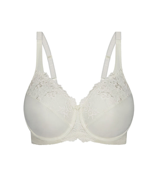 Triumph Embroidered Minimiser Bra (Vanille)