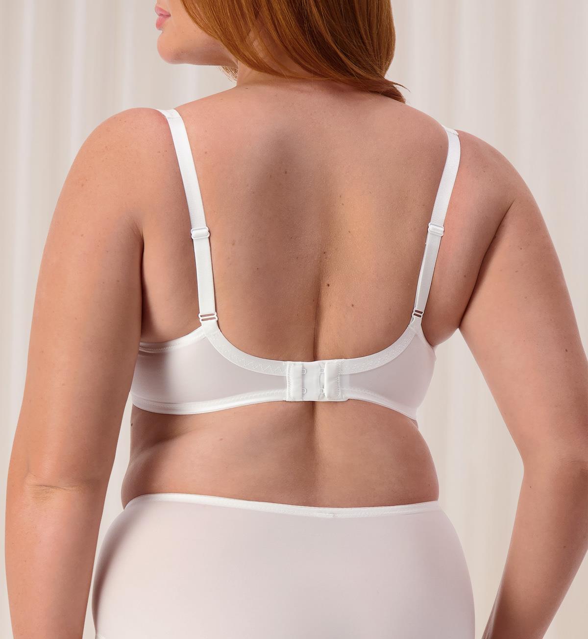 Triumph Lacy Minimiser Bra (White)