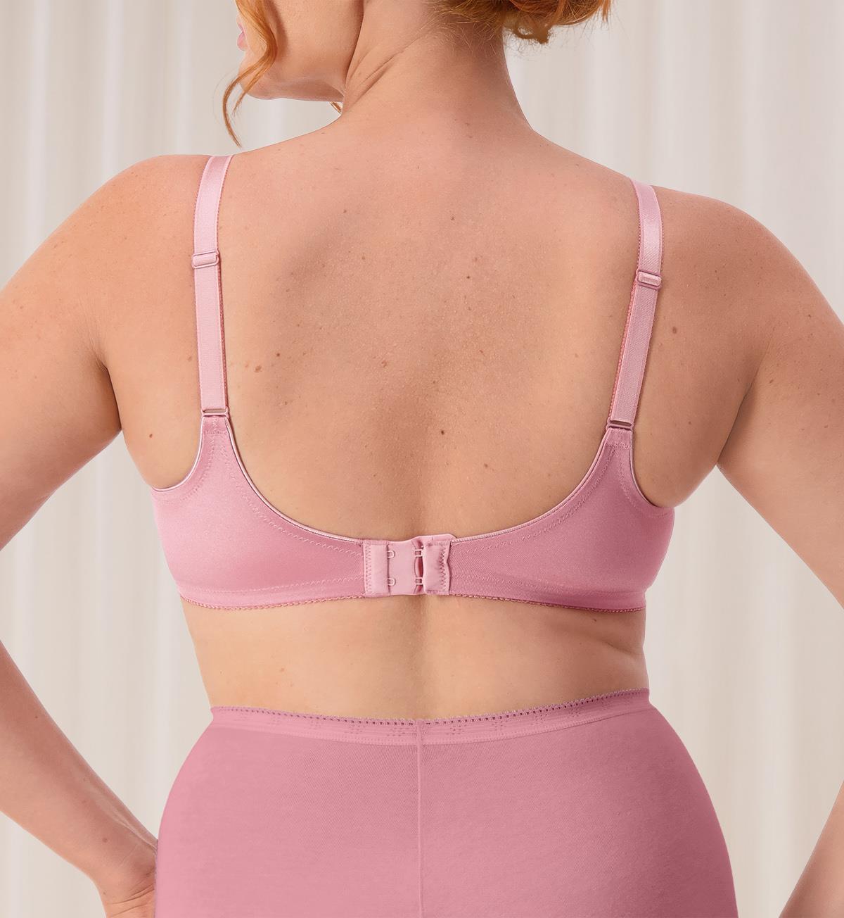 Triumph Embroidered Minimiser Twin Pack Underwired Bra (Pink Tan Combination)