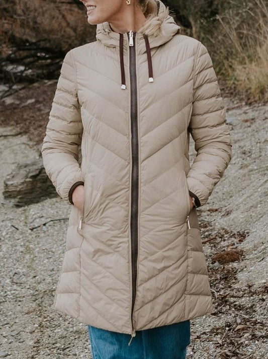 Moke Arnie Reversible Puffer Down Coat (Moonlight/Silver)