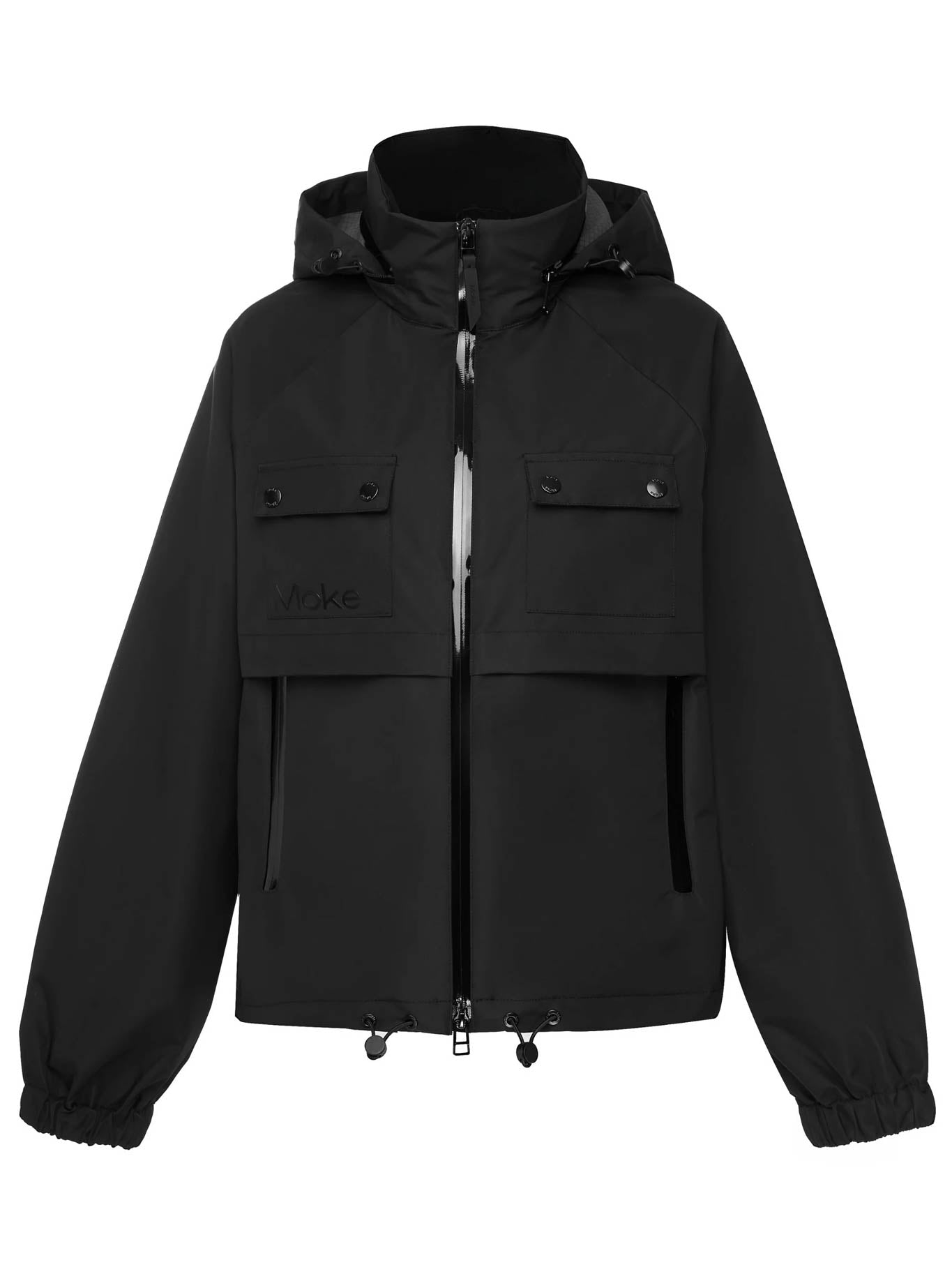 Moke Maggie Rain Jacket (Black)