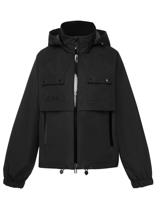 Moke Maggie Rain Jacket (Black)