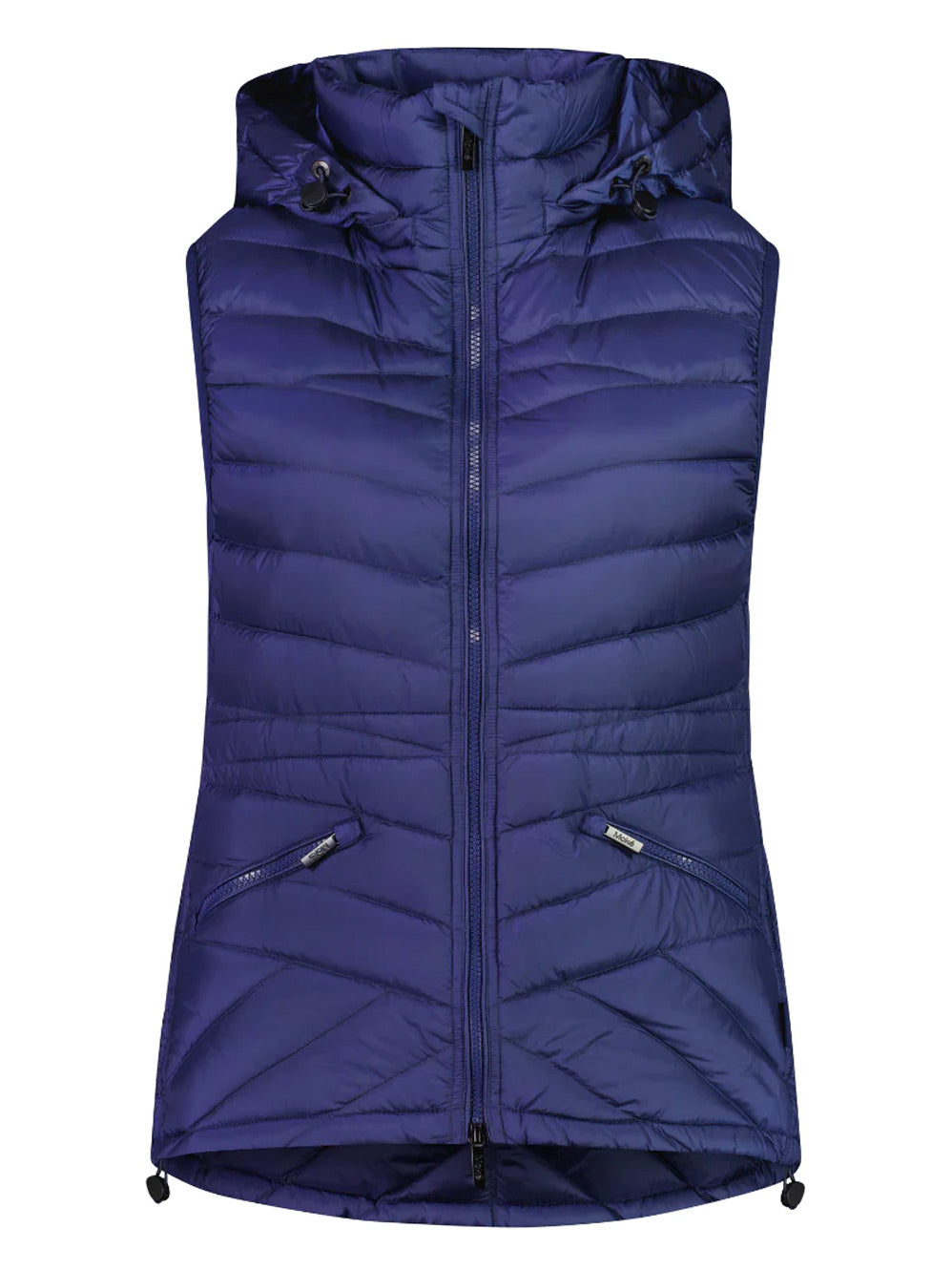 Image of Coats & Jackets. Product name - Moke Mary Claire Vest in Moonlight colour by brand - Moke