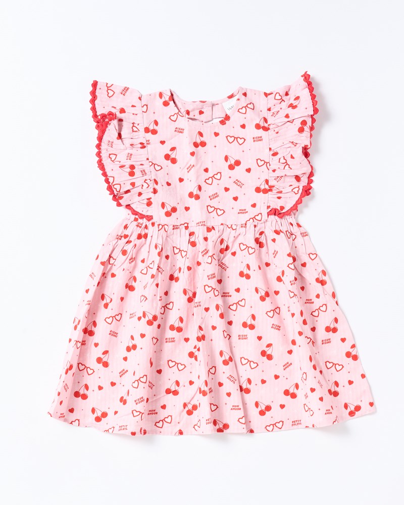 Image of Dresses. Productname: Walnut Melbourne Mon Cheri Dress in Mon Amour colour by brand - Walnut Melbourne